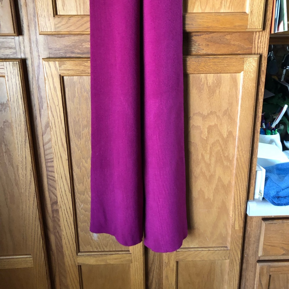 LESET High Rise Split Hem Flared Pants - S - Picture 12 of 16